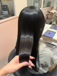 〖髪質改善ストレート+カット〗×髪質改善6stepトリートメント‪𓂃 𓈒𓏸