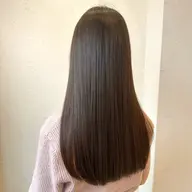 【髪質改善ストレート】【🙍♀️女性限定】✂️レディースカット + ⬇️縮毛矯正ストレート+フローディアトリートメント