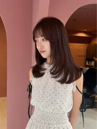 【再来の方♪】レイヤーカット➕艶カラー➕超音波トリートメント