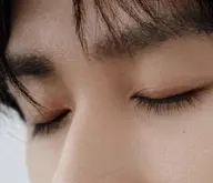 🩵【男性マツエク】⭕️LED込みフラットラッシュ100​〜​120本韓国アイドル風太さ0.03/0.07/0.1