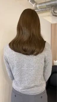 透明感ワンカラー
