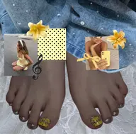 【初回オフ無料】foot Art90🦶🏻🪩✨