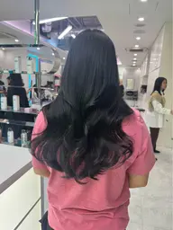 【🎀one color+髪質改善トリートメント🎀】 カラーして髪の毛もツヤツヤにさせませんか?💝お届けいたします♪