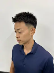 ‼️10月10日・11日限定価格‼️【メンズショートカット】 フェード可能◎🙆♀️シャンプー+セットあり