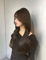 ︎ ︎💫人気No.1︎ ︎💫🇰🇷似合わせカット➕カラー➕Aujua3step(レイヤー･透明感･韓国ヘア･新宿)