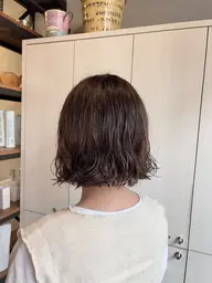 レディースカット+パーマ