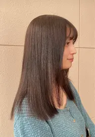 低温縮毛矯正+カット+トリートメント
