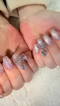 ジェルワンカラー4粒までストーンOK💕1時間半【1ヶ月以内ご来店で当店オフ代無料】