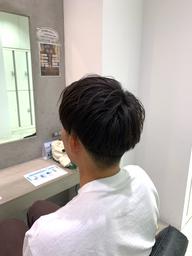 【メンズカット+眉毛カットor炭酸シャンプー】