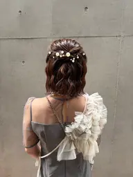 【7時〜8時まで限定☀️】大人なタイトヘアセット🍷およばれヘア
