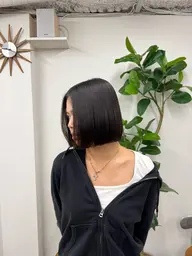 カット➕透明感カラー➕クイックトリートメント(ショートカットNG)