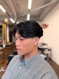 【ミニモ価格】《メンズパーマ》 毛流れパーマ+メンズカット ¥2,500