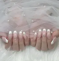 [自爪]フレンチネイル