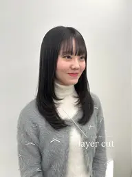 《月曜夜限定》🫧"レイヤーカット"(3~5cm以上切らせて頂ける方、18時~19時に来れる方限定)