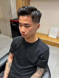 メンズサイドパートカット✂️🚹