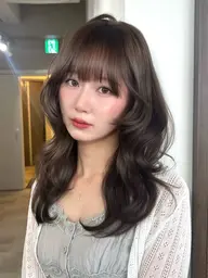 【学割U24/新規】韓国風レイヤーカット×透明感カラー