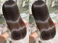 【前髪のうねり対策‼️】前髪縮毛矯正+髪質改善トリートメント🩵🫧