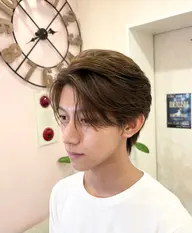 U24🎀🪽【メンズ限定】ダブルカラー(ブリーチあり)➕カット