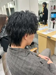 メンズカット＋パーマ＋トリートメント