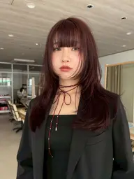 🍊ミニモ限定🍊人気no.1✨前髪カット+カラー✨