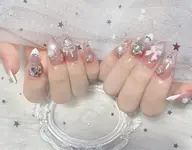 [自爪]　10本アートやり＋パーツつけ放題