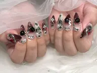 ✨️【6月6日限定クーポン】✨️チップ長さ出し10本・パーツつけ放題・アートし放題コース♡♡オフ有り⭕️