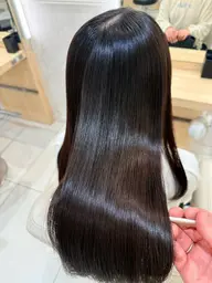 【簡単に再現、持ち◎】カット+縮毛矯正+トリートメント