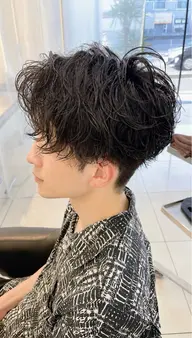 【メンズ限定】カット+ツイストスパイラルパーマ