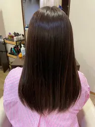 💜くせ毛によるお悩み解決💜 カット+縮毛矯正☔️