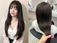 湿気対策✨髪質改善縮毛矯正+補修トリートメント