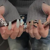 《オフ込み》【フルチップ10本長さだし】💎120分アート💎