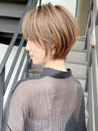✨️✂︎似合わせショートカット✂︎✨➕⚡️艶カラー⚡️