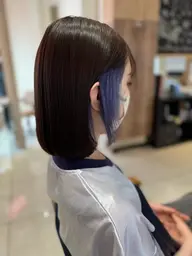 🤍モテ髪🤍イヤリングカラー+フルカラー+資生堂サブリミックトリートメント
