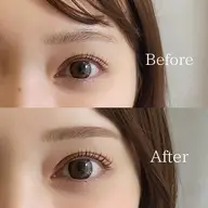 まつげパーマ+眉スタイリングWAX
