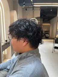 メンズカットパーマ