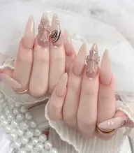 🍒ハンドネイル【ハンド】ワンカラー orフラッシュ🥥大きいパーツ2個プレゼント付き