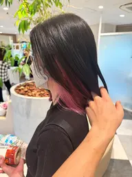 インナーブリーチ×全体カラー×トリートメント