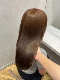 💖夏に向けてトーンアップしたい方💖ブリーチなしダブルカラー+カット+高保湿スチームトリートメント