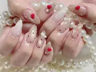 チップ長さだしシンプル持ち込みデザイン💕💕💕【マグネット、フラッシュ！ラメグラデーションできます】