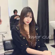 【ミニモ限定】レイヤーカット〔レイヤーカット/ハッシュカット/顔周りカット/原宿/表参道〕