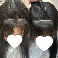 【🌱自然なストレート🌱】顔周り&前髪ストレート➕全体カット➕うる艶トリートメント🍯