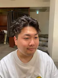 男性のイメージチェンジに‼️メンズパーマ&カット