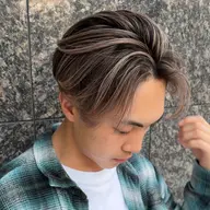 【メンズバレイヤージュ3名様限定🔥顔出し動画撮影OK】骨格矯正カット+バレイヤージュ（トップ10cm以上）+TR