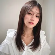 【 人気No.1 】韓国風🇰🇷レイヤーカット+シルク艶カラー+1stepトリートメント♡