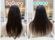 ✨【究極の髪質改善】✨白髪予防×純度100%トリートメント×カット