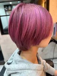 【女性限定】カット+ブリーチ+オンカラー🫧