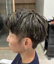 メンズカット&メンズメッシュ(ハイライト)