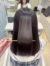 メンテカット+ワンカラー+髪質改善トリートメント