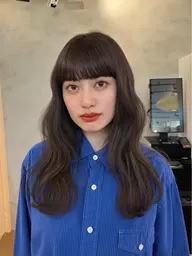 【🌈人気No.1🌈】似合わせカット✂️(前髪カット込み✂️)➕透明感カラー🩵➕髪質改善トリートメント🫧