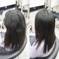 【潤い艶髪ストレート♪】髪質改善縮毛矯正＋処理剤フルコース＋トリートメントコース相談